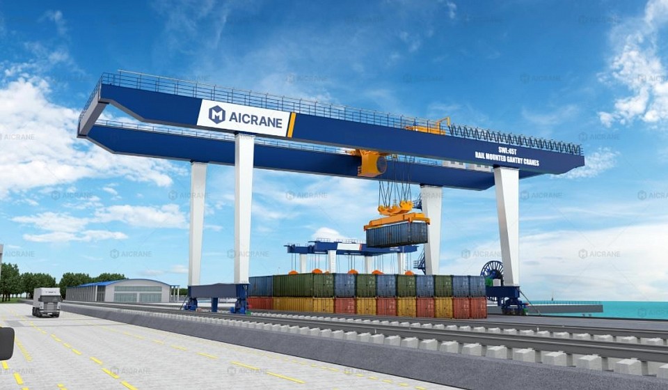 rail mounted gantry crane